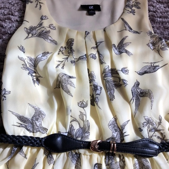 Yellow Belted Dress - Picture 2 of 2